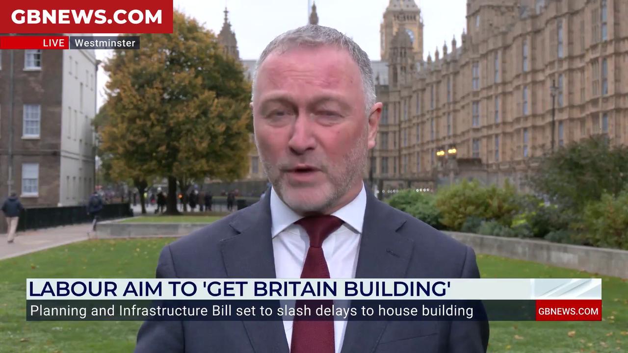 Video thumbnail for WATCH: Steve Reed admits plans for 1.5 million new homes is a 'stretching target'