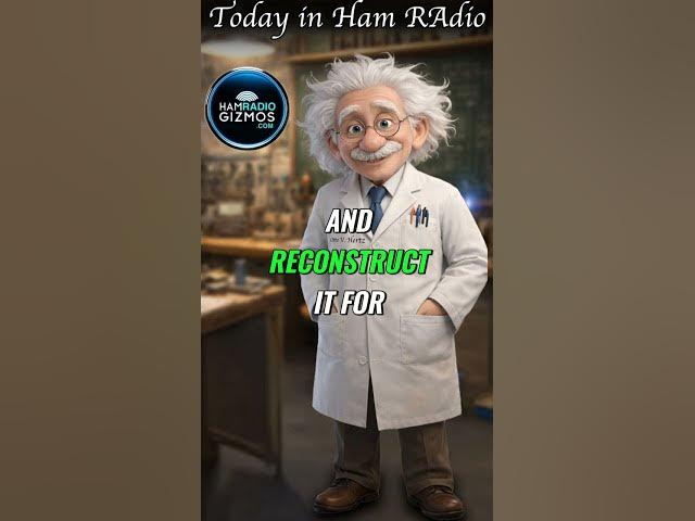 Video thumbnail for Ham Radio History: TV's First Public Demonstration! #shorts