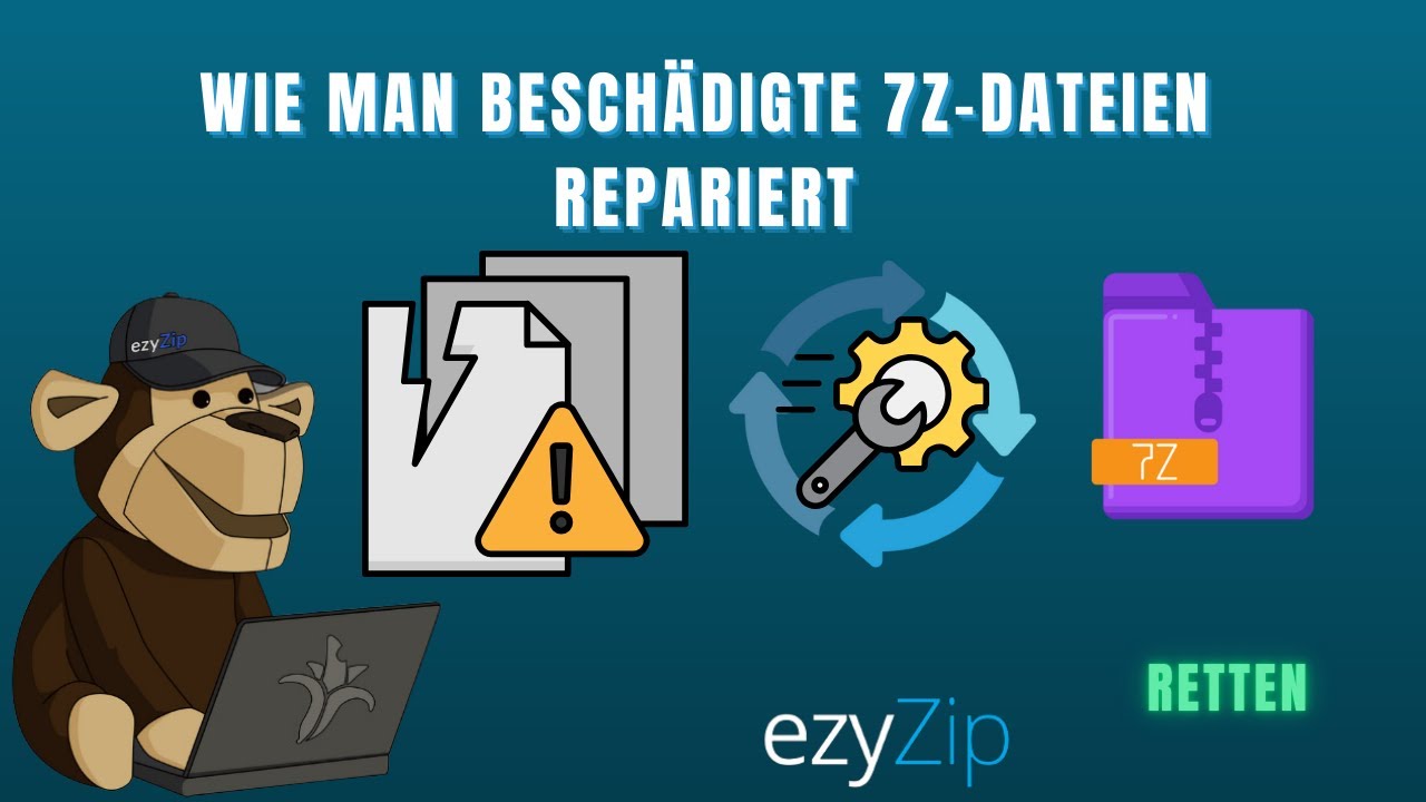 Video thumbnail for 📦 Beschädigte 7z-dateien Kostenlos Online Reparieren | Keine Softwareinstallation Erforderlich