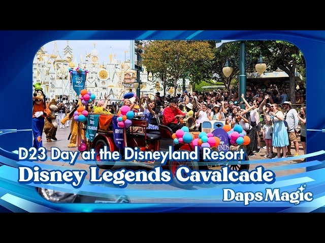 Video thumbnail for Disney Legends Cavalcade | D23 Day at Disneyland Resort 4K