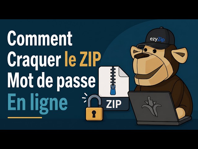 Video thumbnail for Déchiffrer un Fichier ZIP en Ligne Gratuitement (Sans Logiciel)