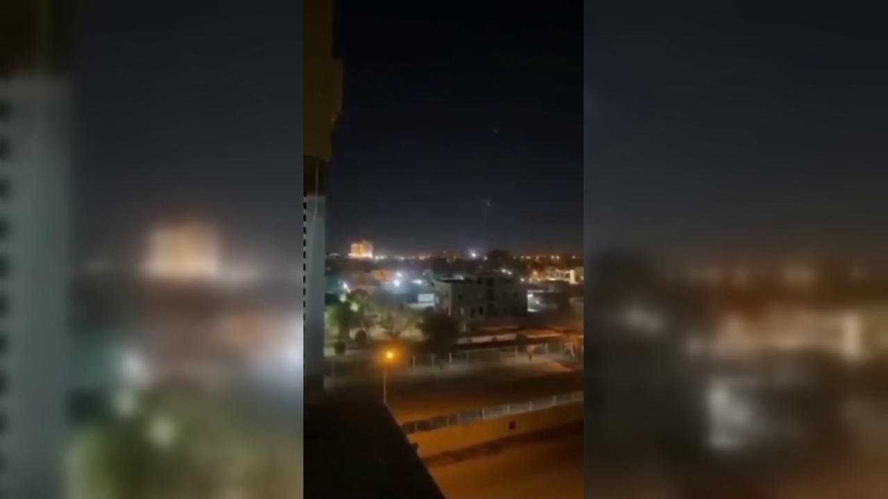 Video thumbnail for Iraq: Gunfire Erupts Near U.S. Embassy In Baghdad Graft Swoop.
