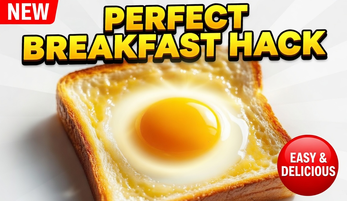 Video thumbnail for Easy Breakfast Recipe - Bread Recipe