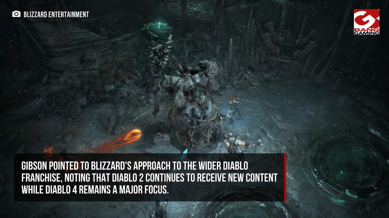 Video thumbnail for Diablo 4 director reassured fans that Blizzard has no plans to abandon the game when Diablo 5 arrives.