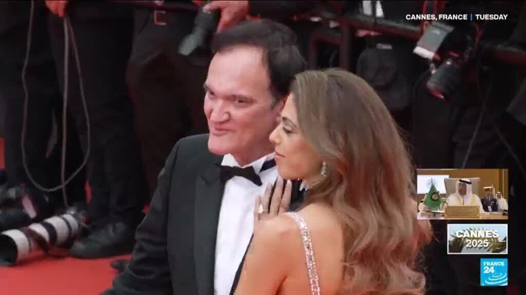 Video thumbnail for A flurry of stars on the red carpet for the opening night of the Cannes Film Festival