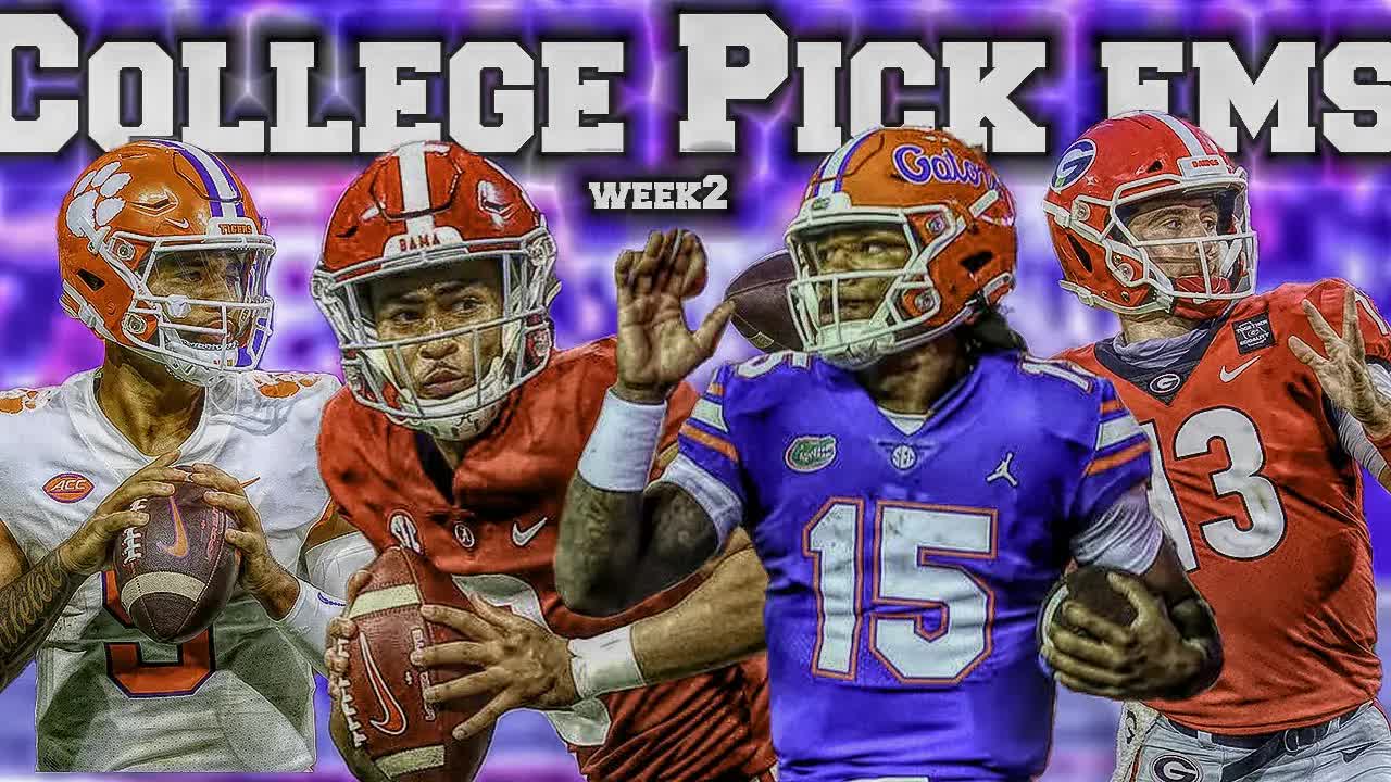 'Video thumbnail for College Pick ems - Week 2 UPSET Alert!!'