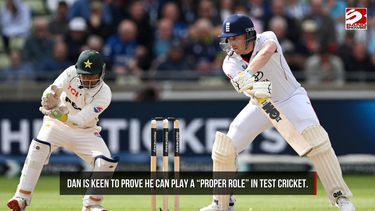 Video thumbnail for Dan Lawrence vows to improve high-pressure bowling