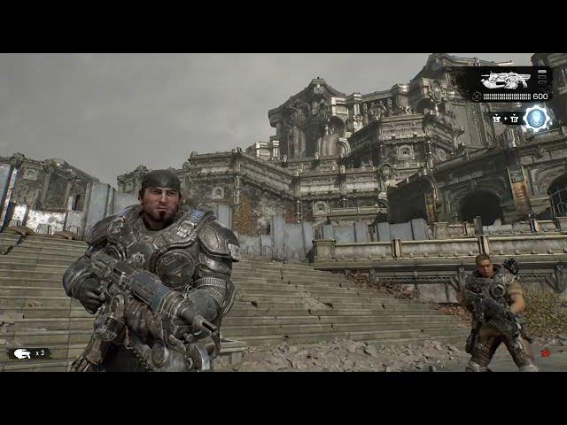 Video thumbnail for Gears of War: E-Day - Act 4 Chapter 1: Head To Quartermaster: Mags "Eye of The Storm Reyes"