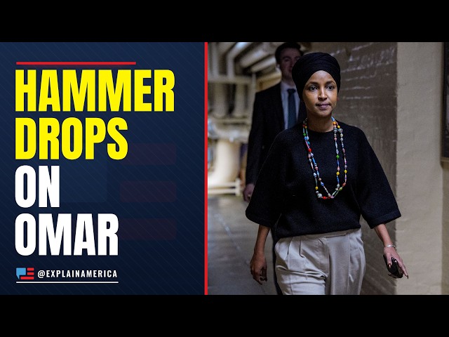 Video thumbnail for BREAKING: Taken Into Custody - Hammer Drops On Ilhan Omar