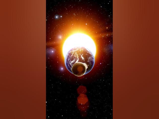 Video thumbnail for Eclipse: When Shadows Dance Across the Sky #space #viralvideo #universe #solarsystem #planet