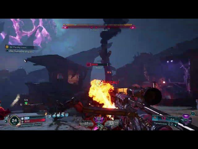 Video thumbnail for Borderlands 4 - Her Flaming Vision: Reach Gunkworks and Clear All Rippers |   Vex & Trouble Gameplay