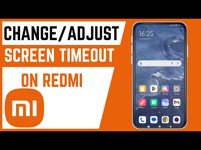 Video thumbnail for How To Change Screen Timeout On Redmi Smartphone