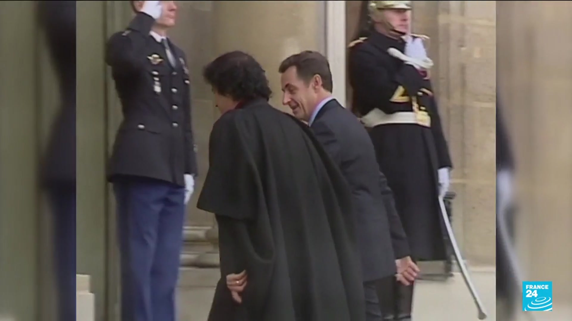 'Video thumbnail for French ex-president Sarkozy faces verdict over Libya campaign financing'