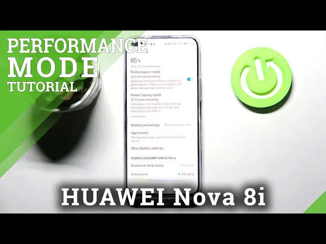 Video thumbnail for How to Activate High Performance Mode in HUAWEI Nova 8i - Access Performance Settings