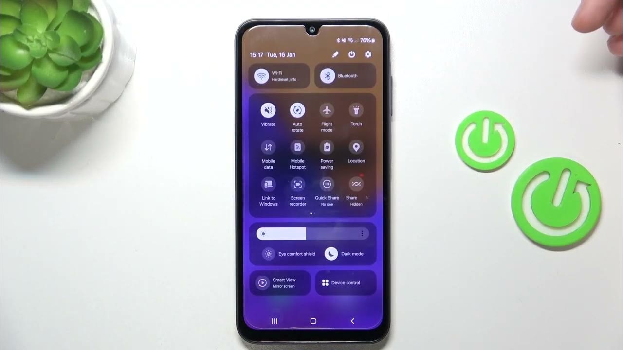 Video thumbnail for How to Enable Power Saving Mode on SAMSUNG Galaxy A05S - Battery Saver