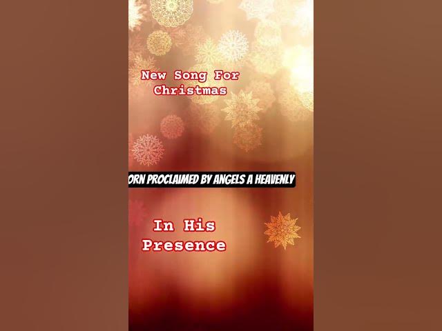 Video thumbnail for In His Presence Christmas #aaronvgraham #christmasmusic #Christmas