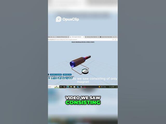 Video thumbnail for Fleming's Rule  Watch Electricity Magic from a Magnet!