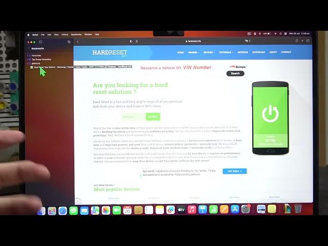 Video thumbnail for How To Open Bookmarks In New Tab On Macbook Air M2 2023
