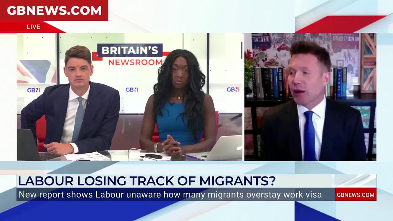 Video thumbnail for Channel crossings are 'insignificant' to the amount overstaying UK visas, Haigh tells GB News