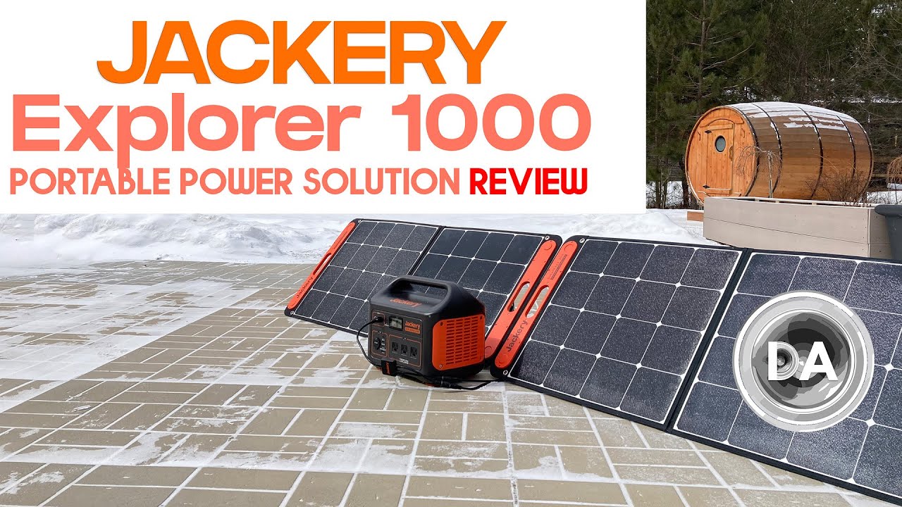 Video thumbnail for Jackery Explorer 1000 Portable Power Solution Review | DA