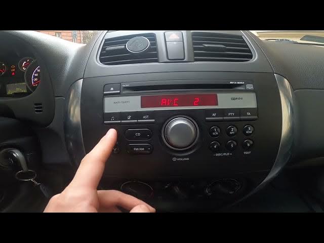 Video thumbnail for How to Enter and Manage Radio Equalizer in Suzuki SX4 I ( 2006 – 2013 )