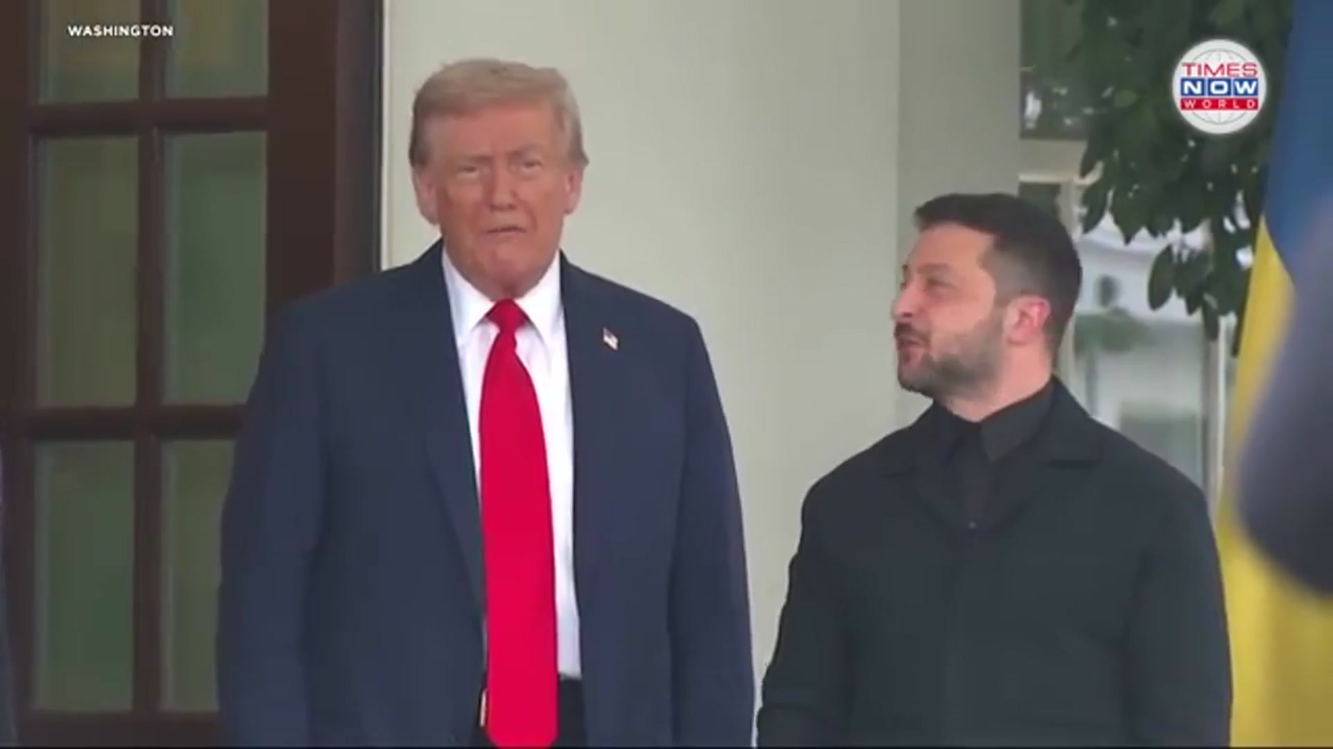 'Video thumbnail for Trump Shuts NATO Door, Pushes Trilateral With Putin & Zelensky'