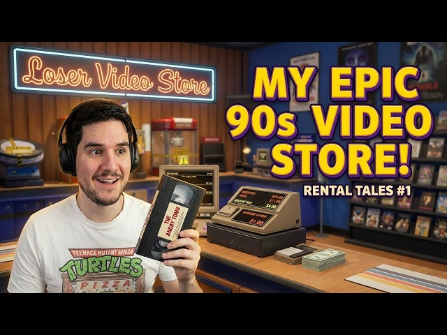 Video thumbnail for I Opened a 90s Video Store… 🎥 | Retro Rewind – Video Store Simulator #1