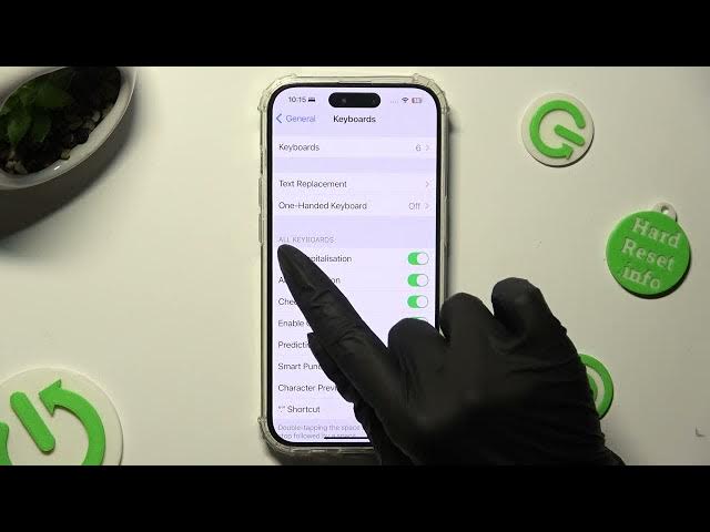 Video thumbnail for How to Enter Text Correction Options on iPhone 15 Pro?