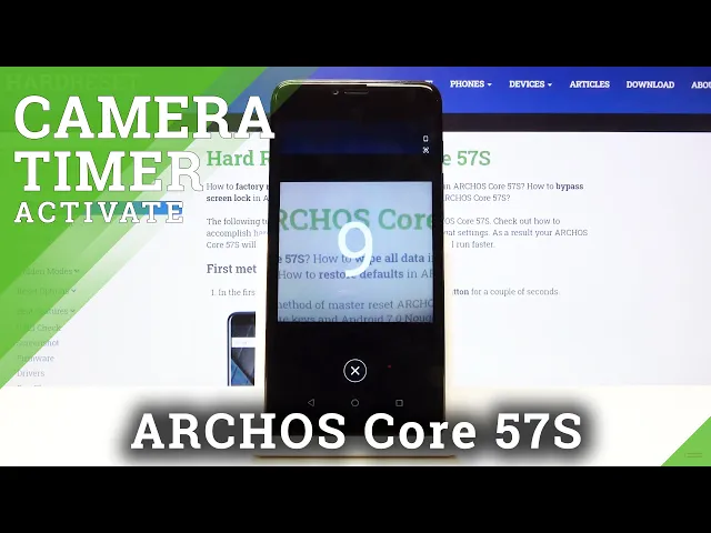 Video thumbnail for How to Change Camera Timer in ARCHOS Core 57S – Use Camera Timer