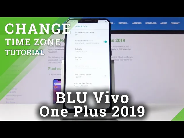 Video thumbnail for How to Change Date & Time on BLU Vivo One Plus 2019 – Correct Time on your Phone