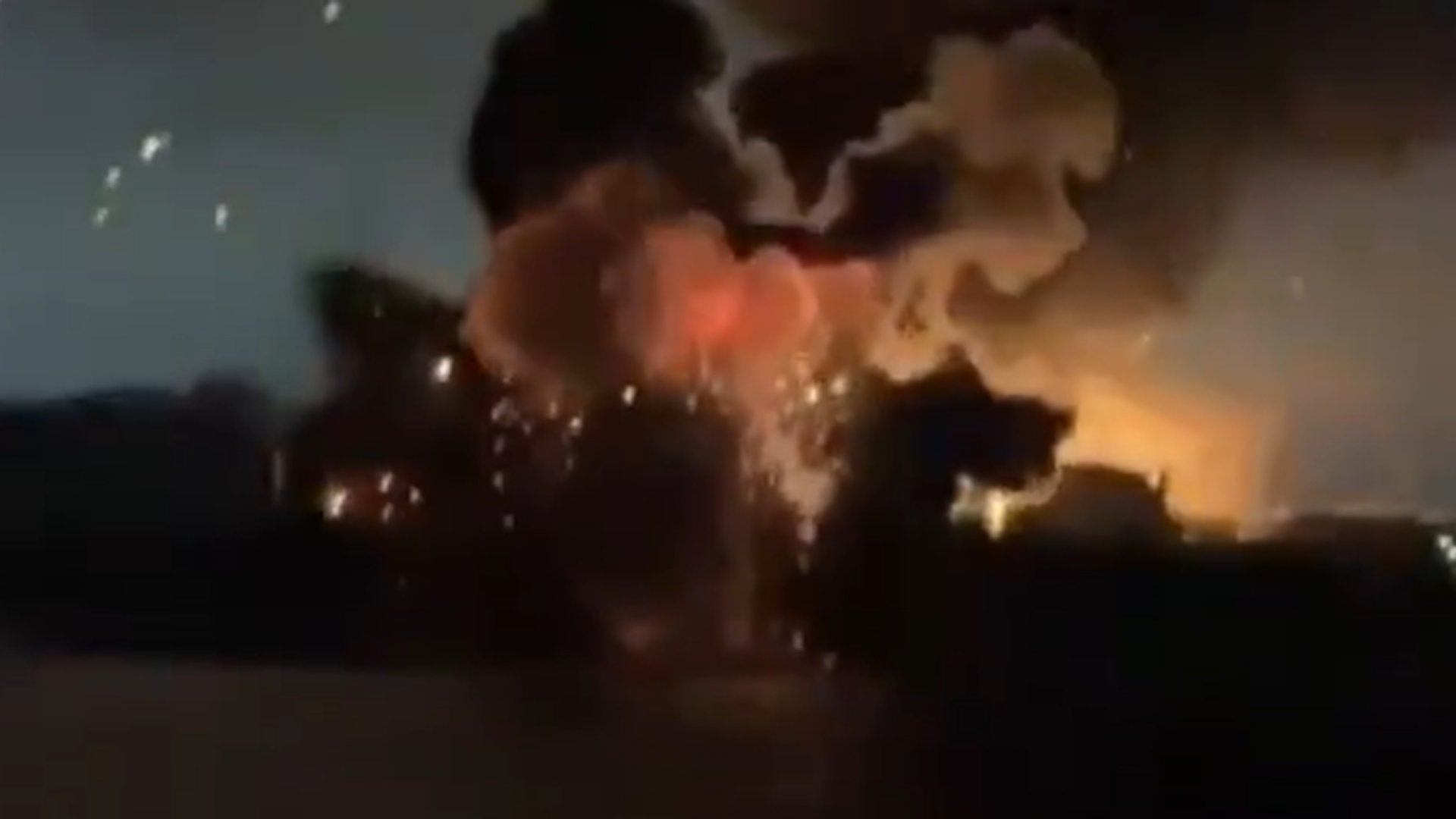 Video thumbnail for St Petersburg under attack from Ukrainian drone swarm