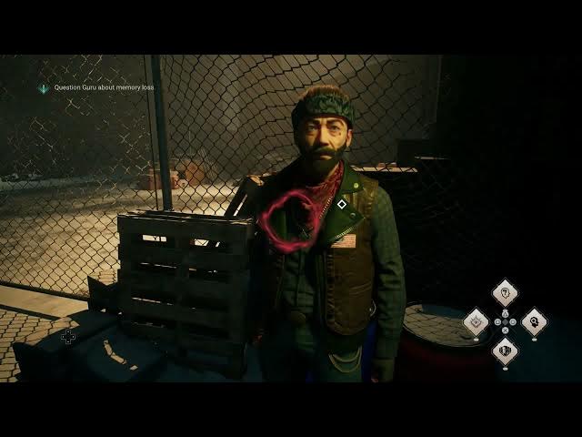 Video thumbnail for Vampire The Masquerade: Bloodlines 2 - The Mother: Question Guru (David Devere) About Memory Loss