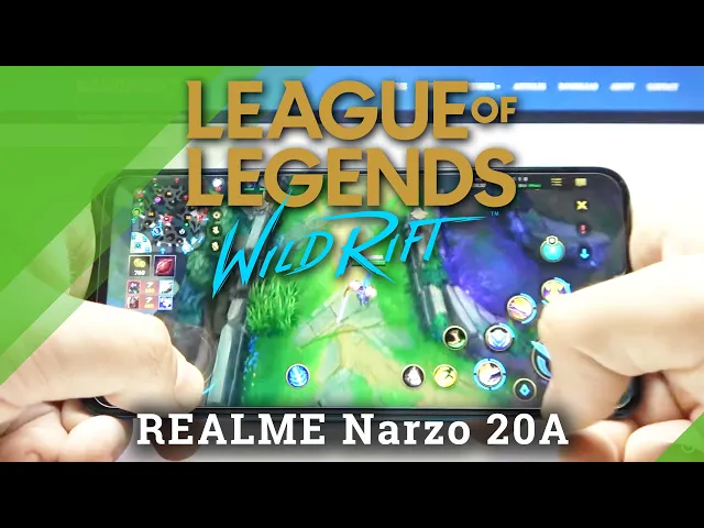 Video thumbnail for League of Legends Wild Rift Gameplay on Realme Narzo 20A – Gaming Quality Test