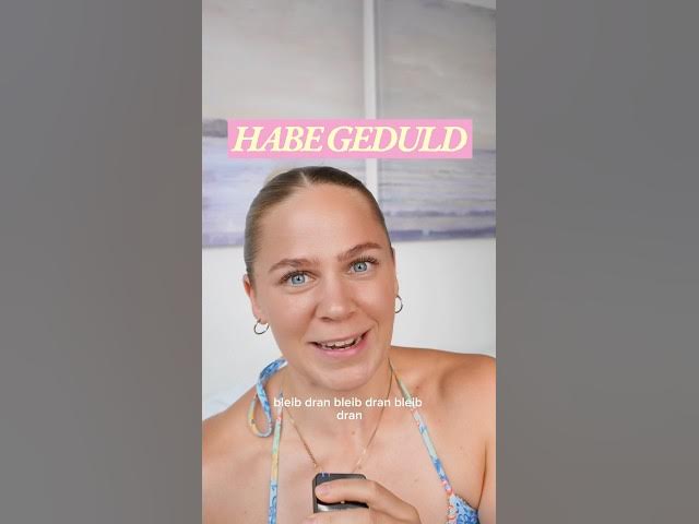 Video thumbnail for Habe Geduld, ok?! 🥹💗