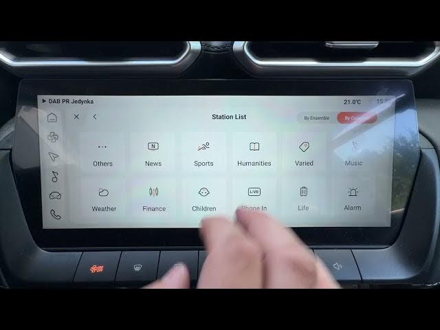 Video thumbnail for MG ZS – How to Scan for DAB Radio Stations