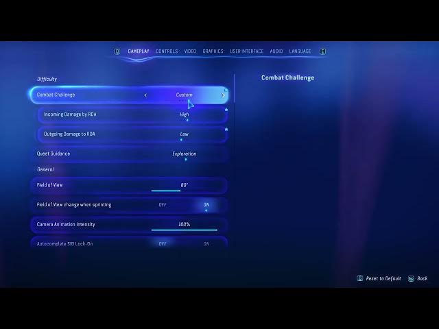 Video thumbnail for How To Chang Difficulty In Avatar Frontiers Of Pandora