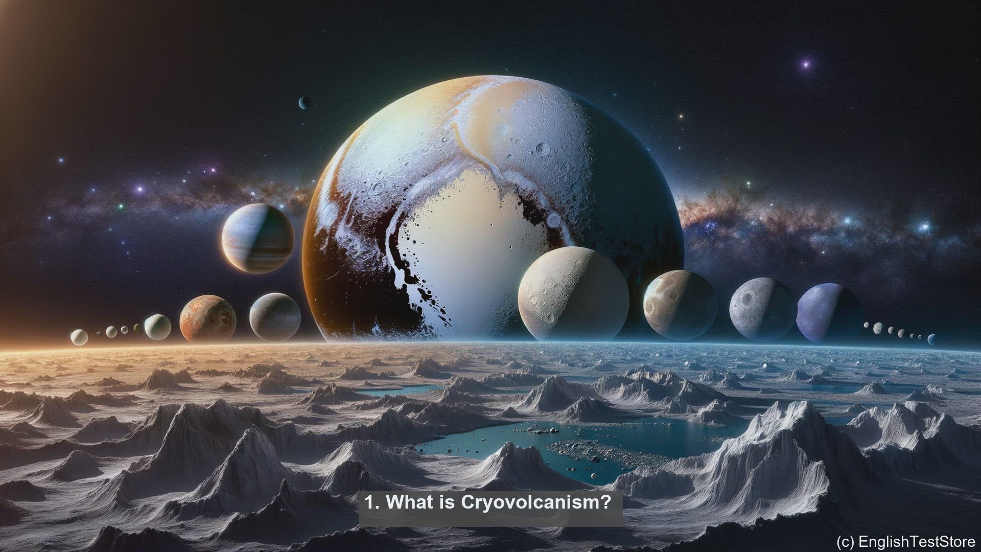 'Video thumbnail for 10 Things You Didn't Know About Pluto's Cryovolcanism'