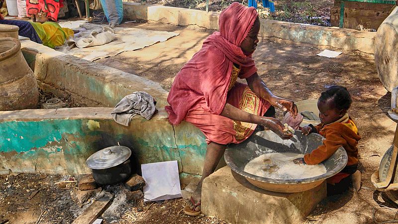'Video thumbnail for Fighting in North Darfur sees number of displaced people triple'