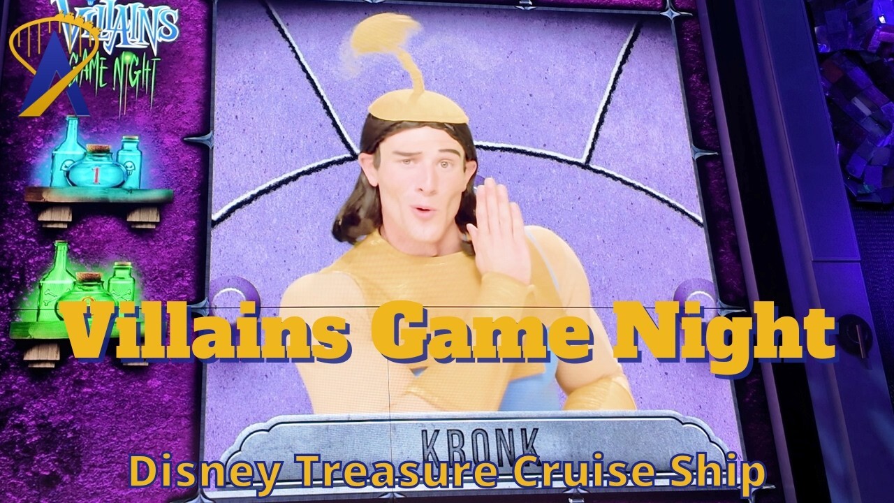 Video thumbnail for Full Villains Game Night Show on the Disney Treasure