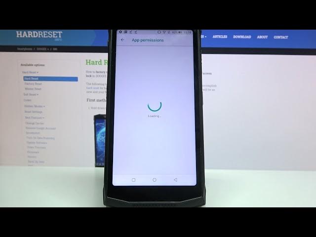 Video thumbnail for How to Change App Permissions on DOOGEE S80 – Control App Permissions
