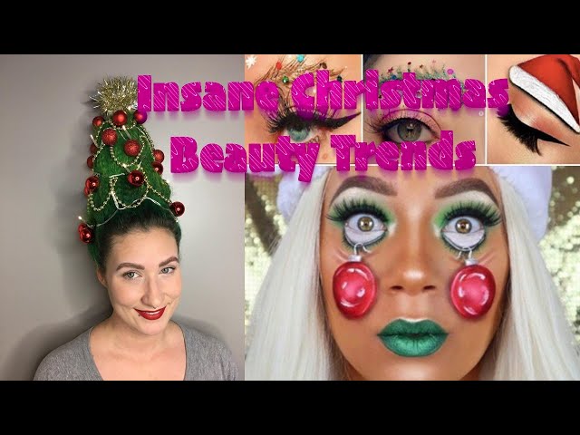 Video thumbnail for These Christmas Beauty Trends are INSANE !!!