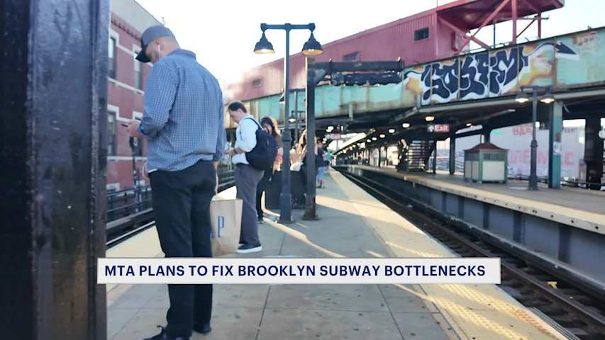 Video thumbnail for MTA report identifies Bushwick stations among city's worst transit bottlenecks, but no fixes slated