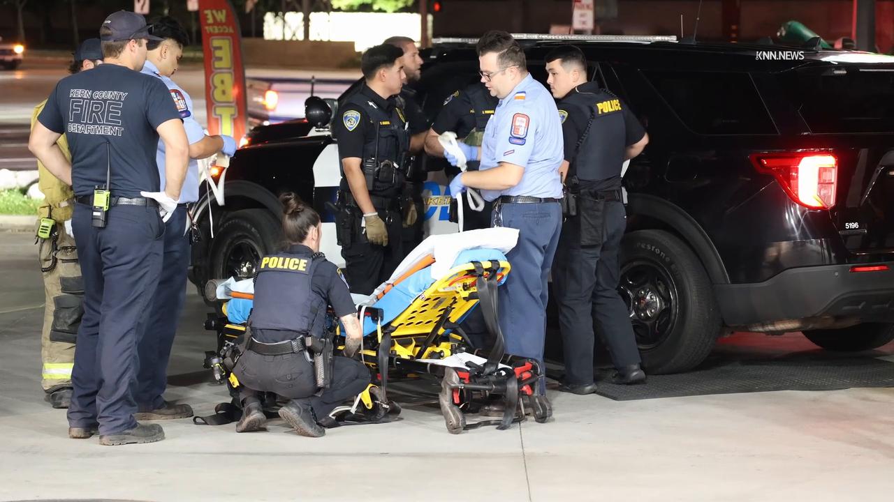 Video thumbnail for US, Bakersfield: Bakersfield Man Struck in Intersection, Resists Detainment.