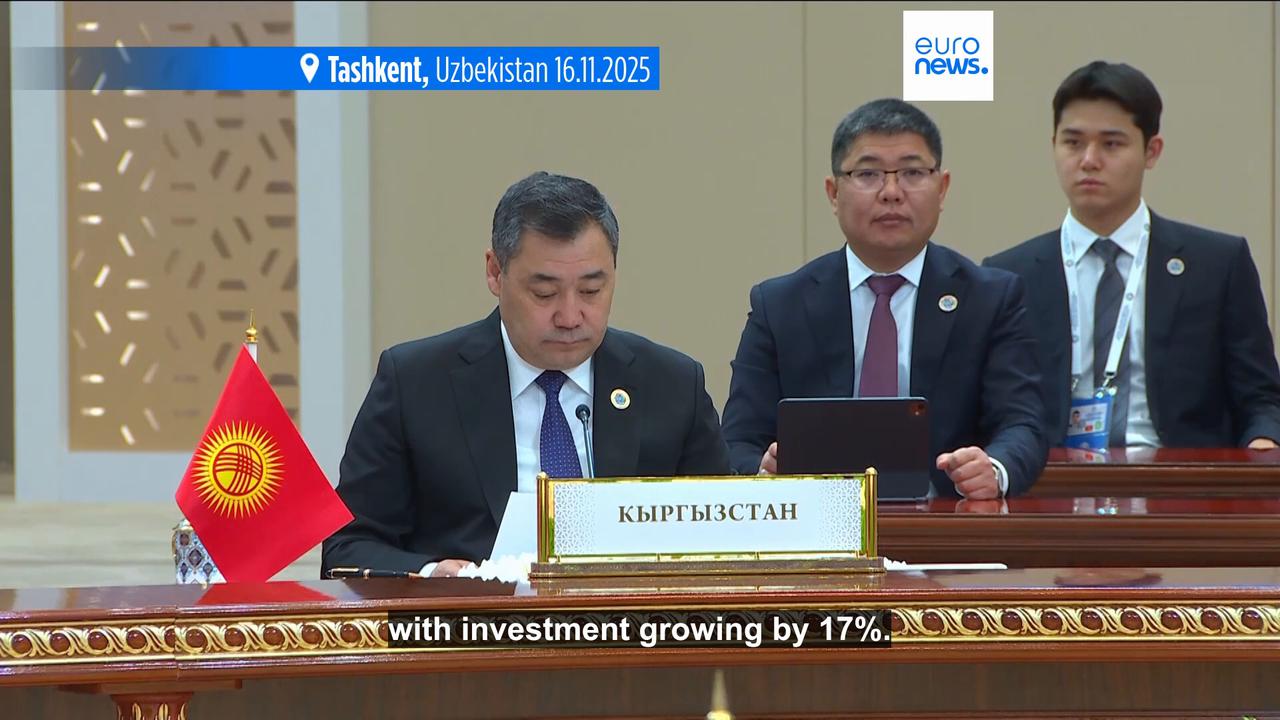 'Video thumbnail for Central Asian leaders deepen regional integration as Azerbaijan joins consultative format'