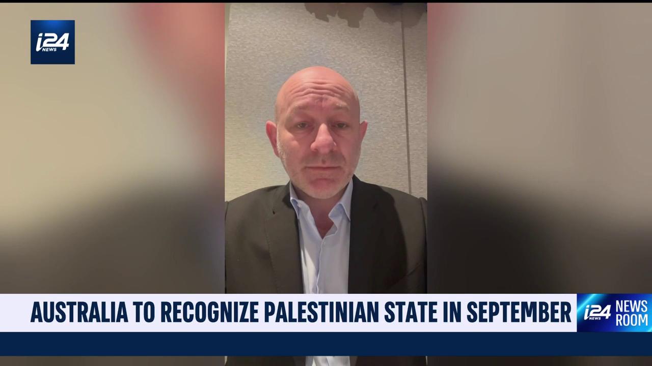'Video thumbnail for Australia to recognize Palestinian State in September'