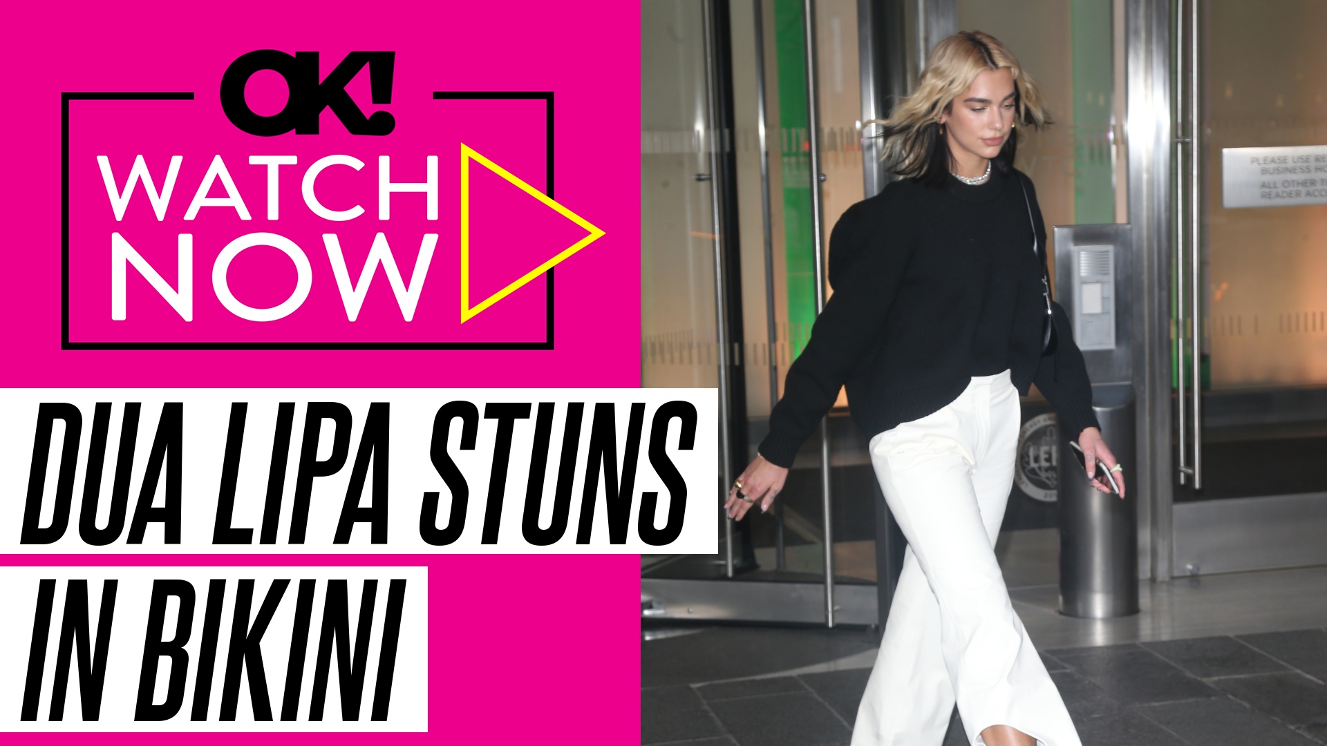 'Video thumbnail for Dua Lipa Sizzles in Cleavage-Baring Bikini as 30th Birthday Festivities Continue: Photos'