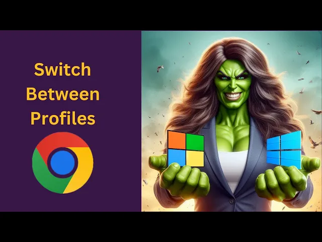 'Video thumbnail for How to Switch Between Profiles in Google Chrome on Windows 11 or 10 | GearUpWindows Tutorial'