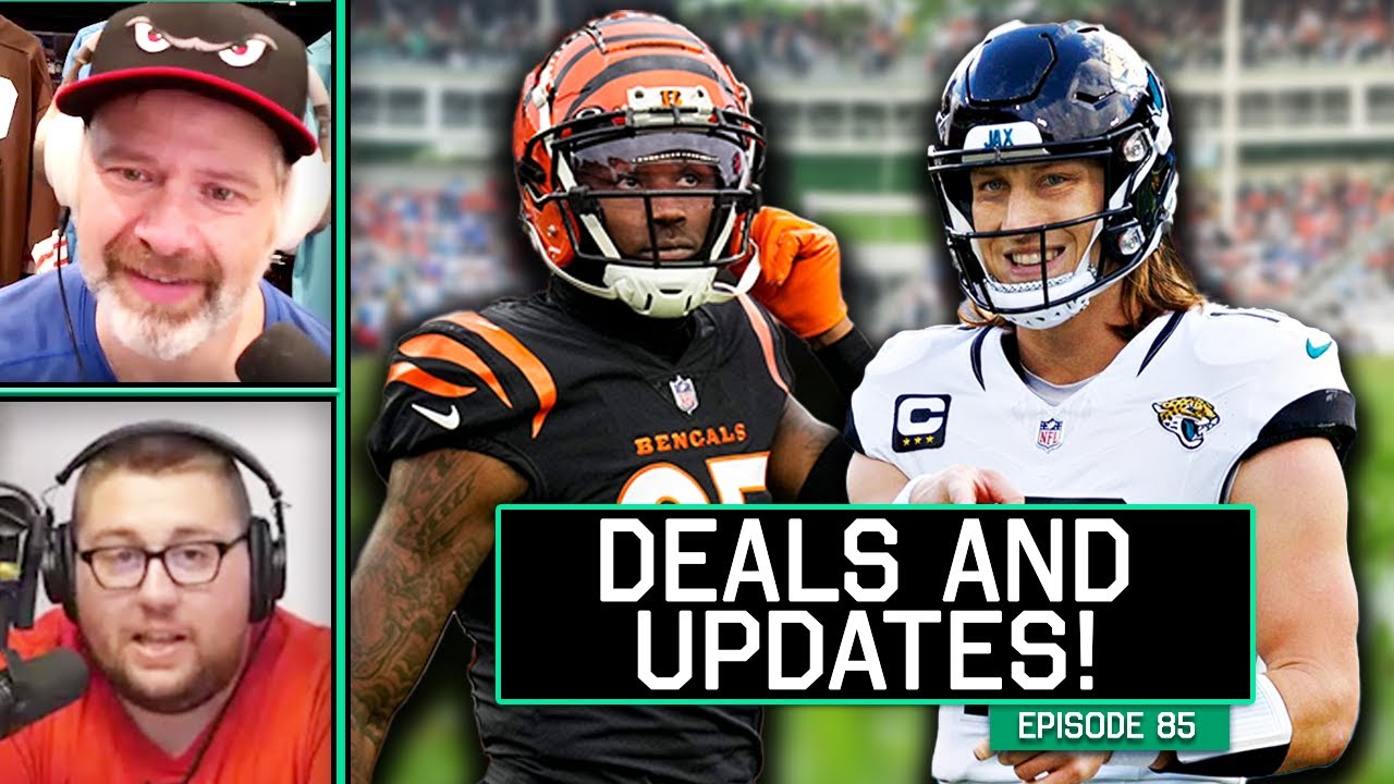 Video thumbnail for Trevor Lawrence gets his deal + NFL News!