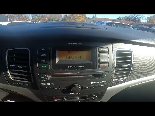 Video thumbnail for How to Enable or Disable Radio Text in Ssangyong Korando III ( 2010 – 2016 ) - Enable or Disable RDS