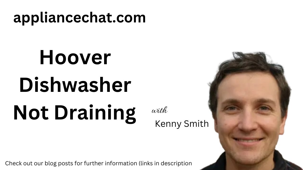 Video thumbnail for Hoover Dishwasher Not Draining (Solved)